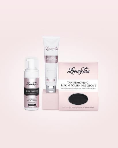 The Tan Remover Express Set Ultra Dark